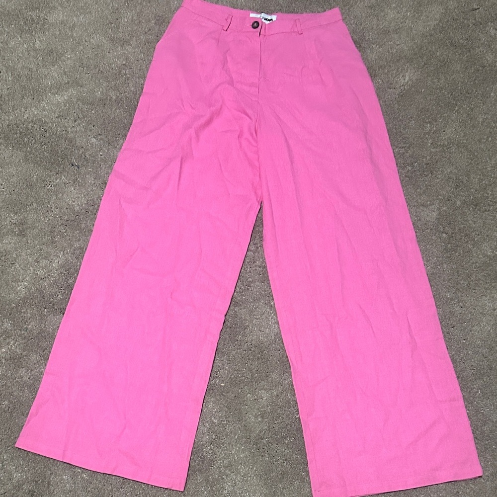 Hot Pink Wide Leg Pants